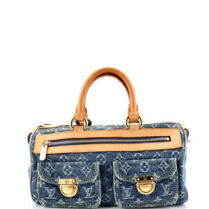 Louis Vuitton Neo Speedy Bag Denim #210260L24B